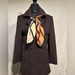 Bromley Wool Blend Pea Coat Size 4